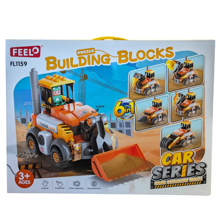Feelo Building Blocks. Urban Engineering Vehicle