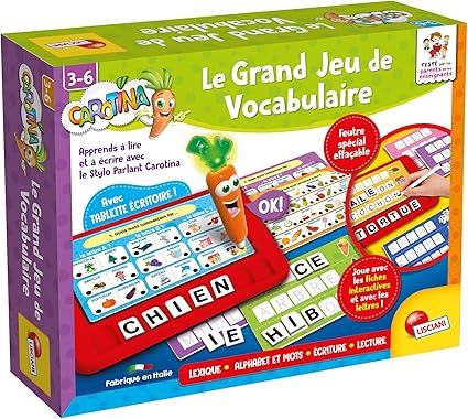Carotina Stylo Parlant Vocabulaire Pour Enfants