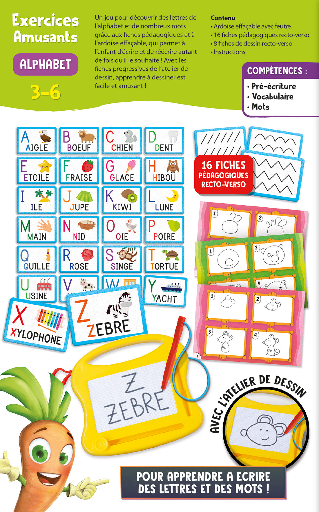 Carotina Exercises Amusants Alphabet