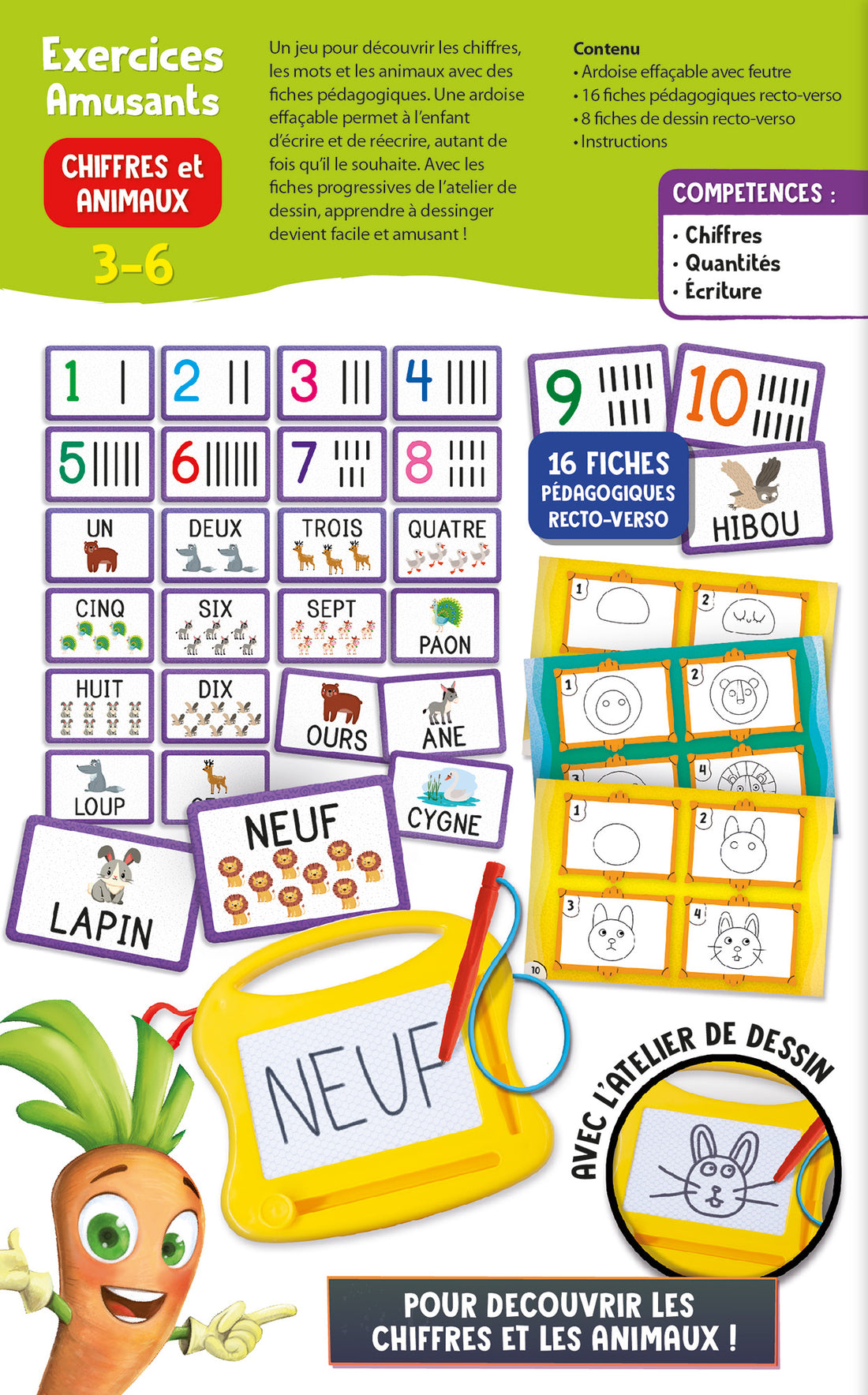 Carotina Exercises Chiffres Et Animaux