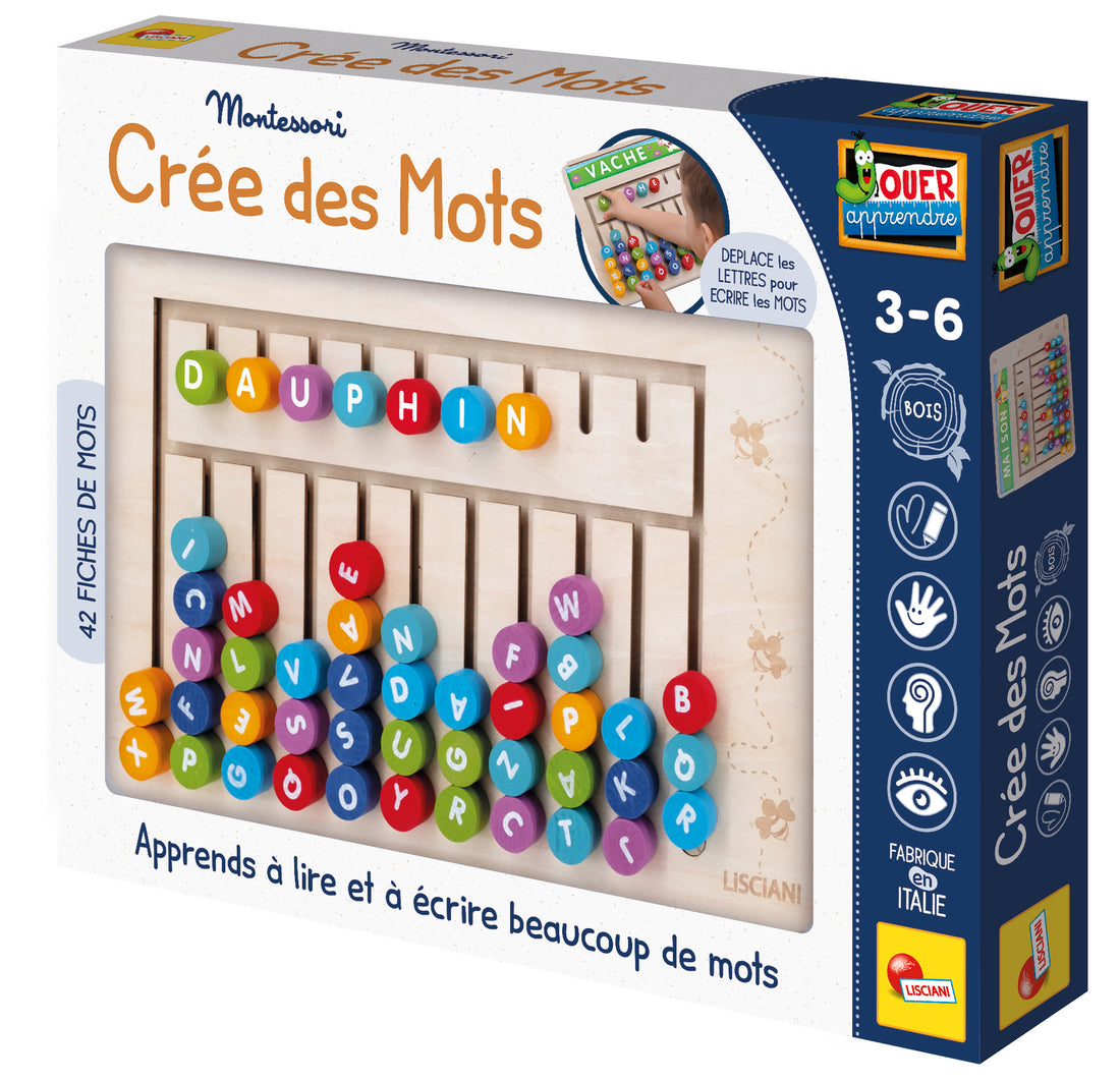 Montessori Cree Des Mots