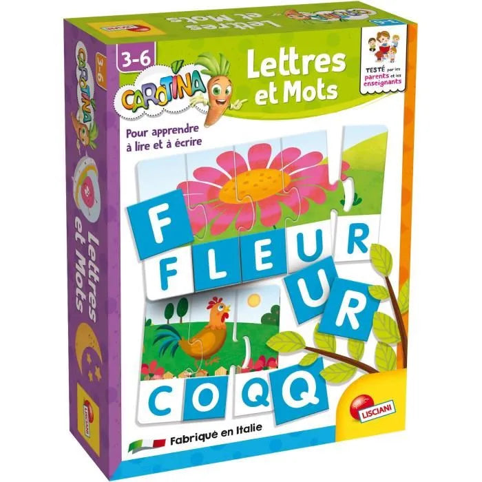 Carotina Plus Lettres Et Mots