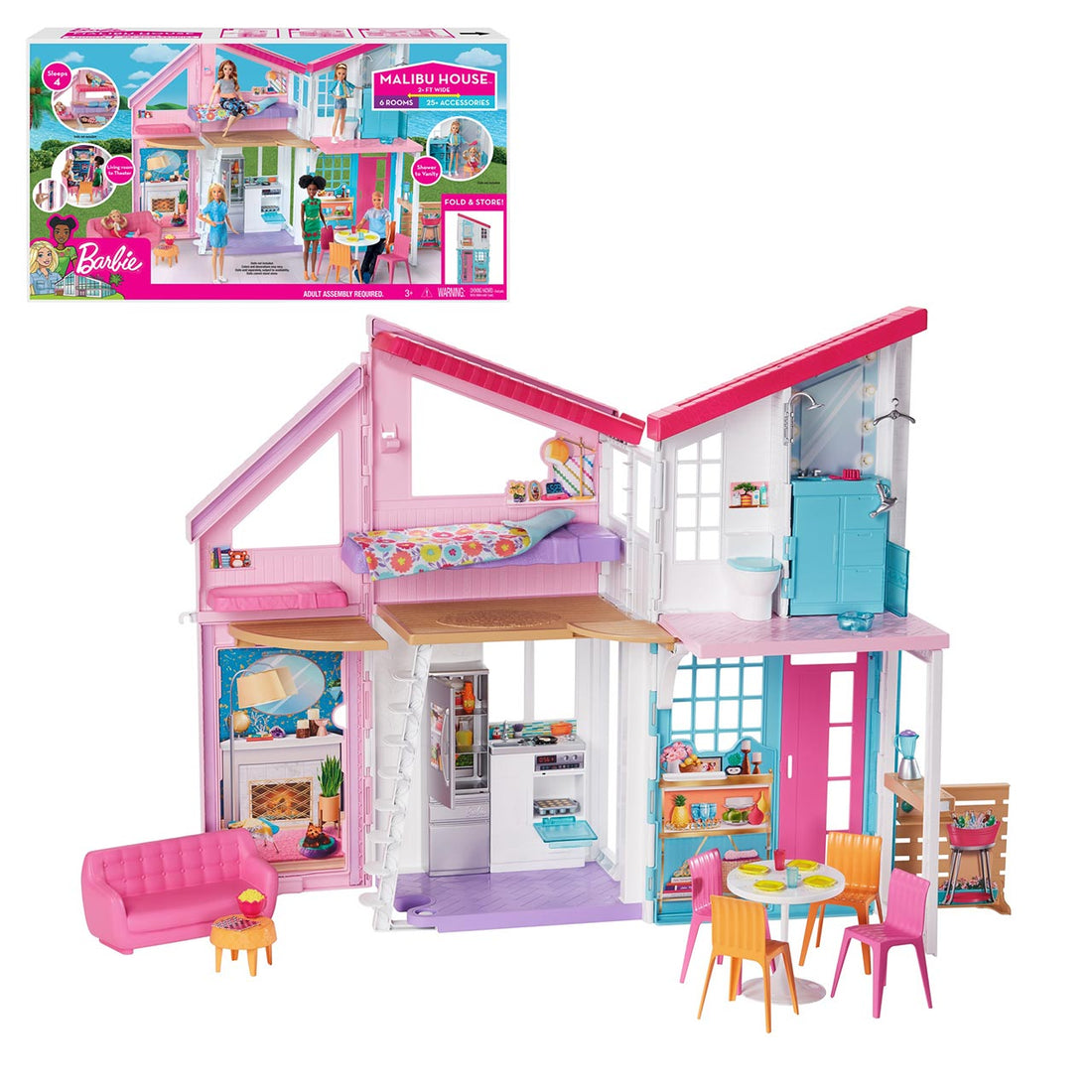 BARBIE Malibu House Playset
