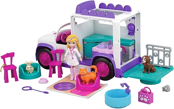 Polly Pocket Cuddle N Care Mobile Vet