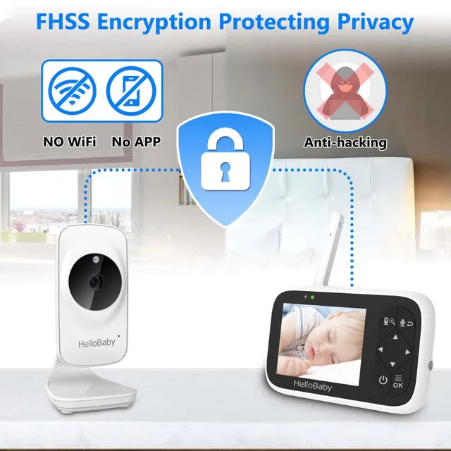 3.2&quot; Video Baby Monitor