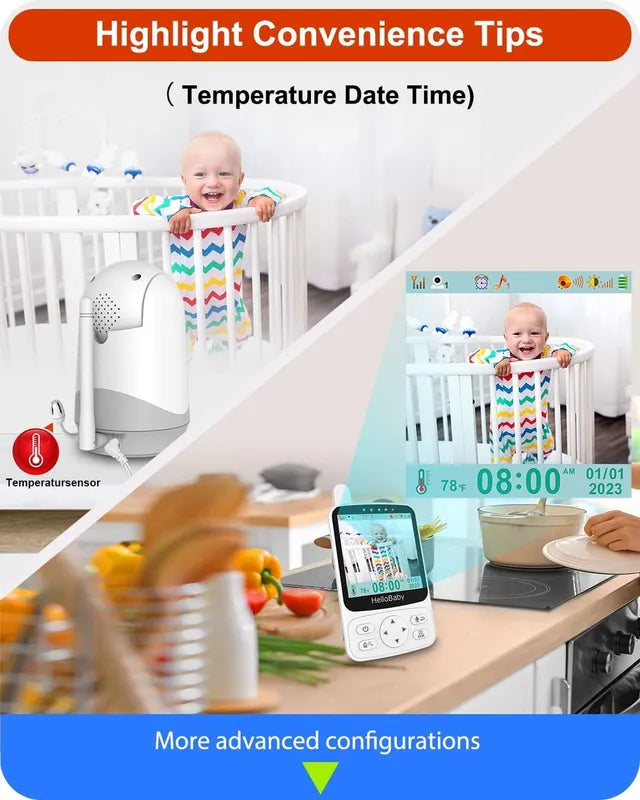 4&quot; Video Baby Monitor