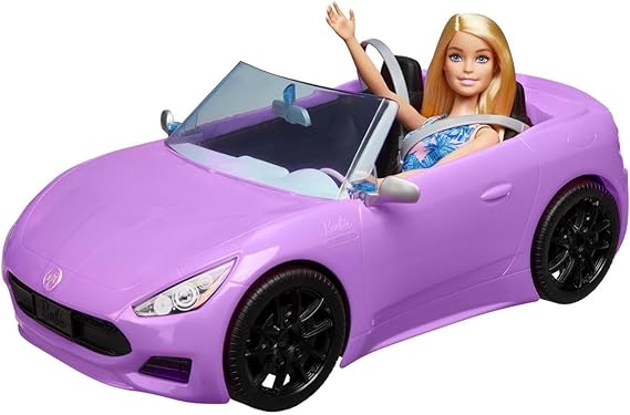 Barbie Car With Blond Doll