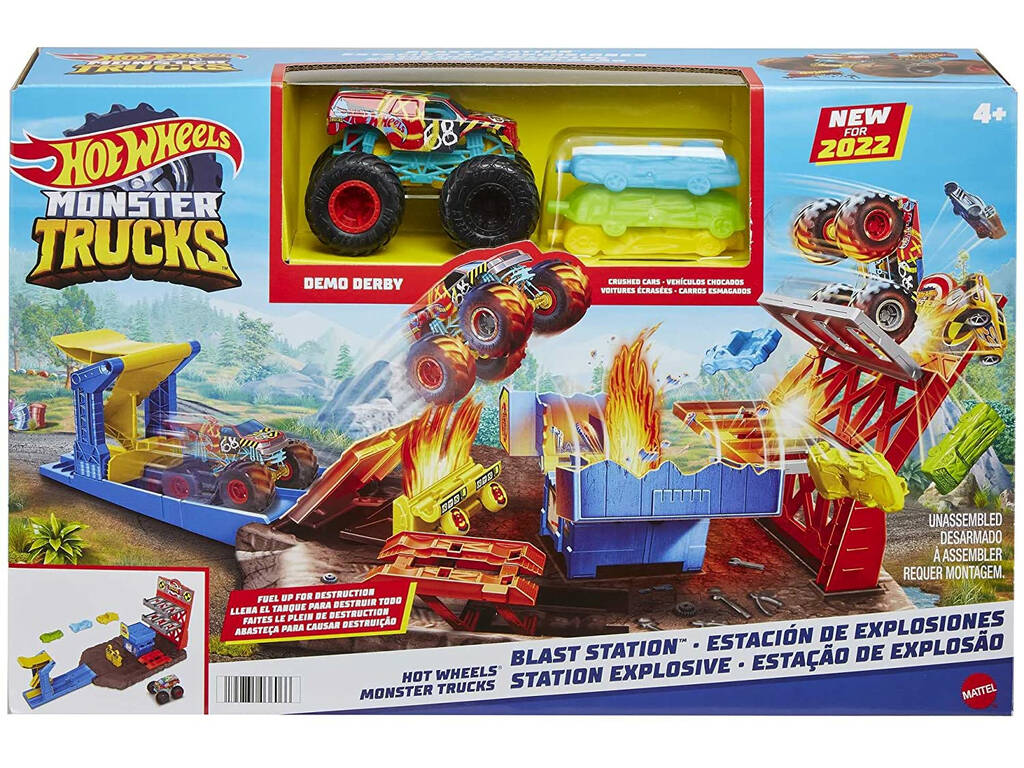 Hot Wheels Monster Blast Station