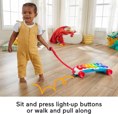 Fisher-Price Baby Learning Toy Giant Light-Up Xylophone
