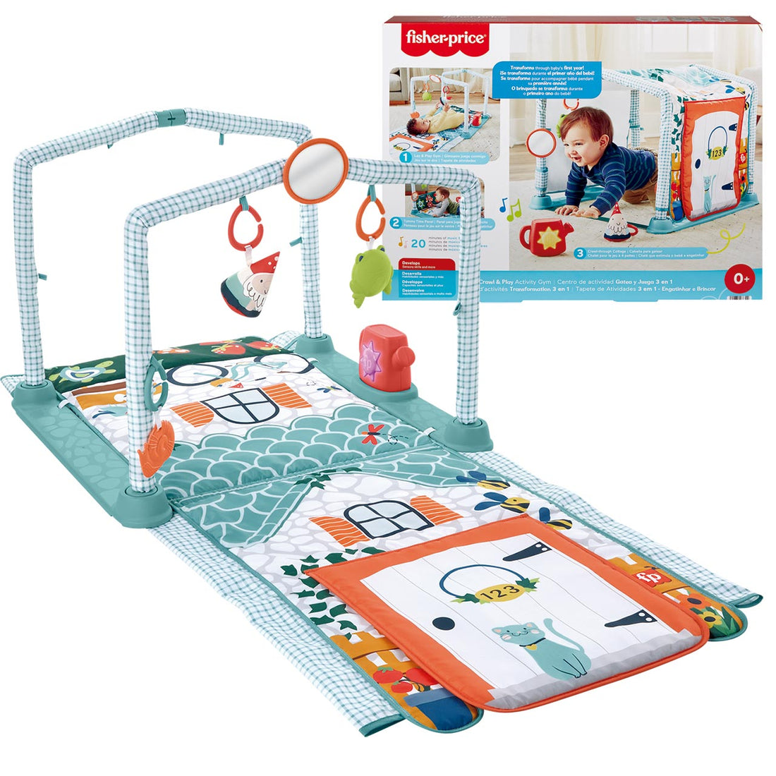 MON TAPIS CABANE 3 EN 1