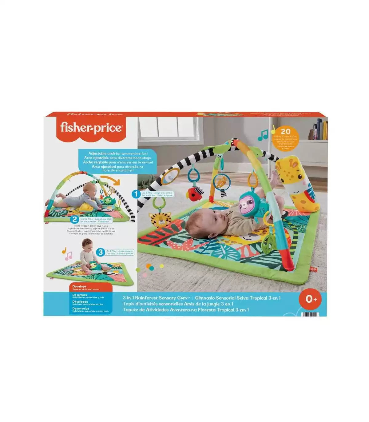 3 In 1 Rainy Forest Sensory Gym