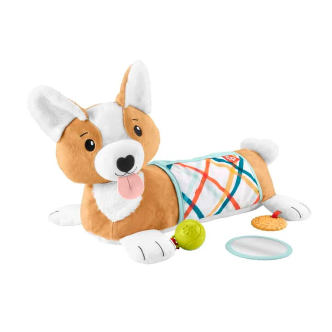 Corgi Tummy Time 3 In 1 Pillow