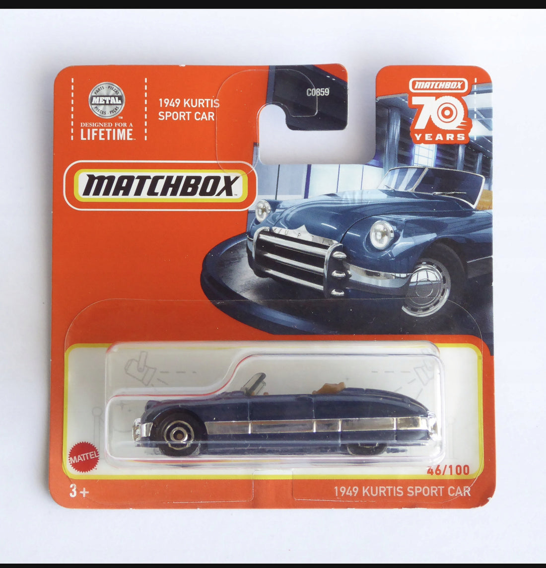 Matchbox 1949 Kurtis Sport Car