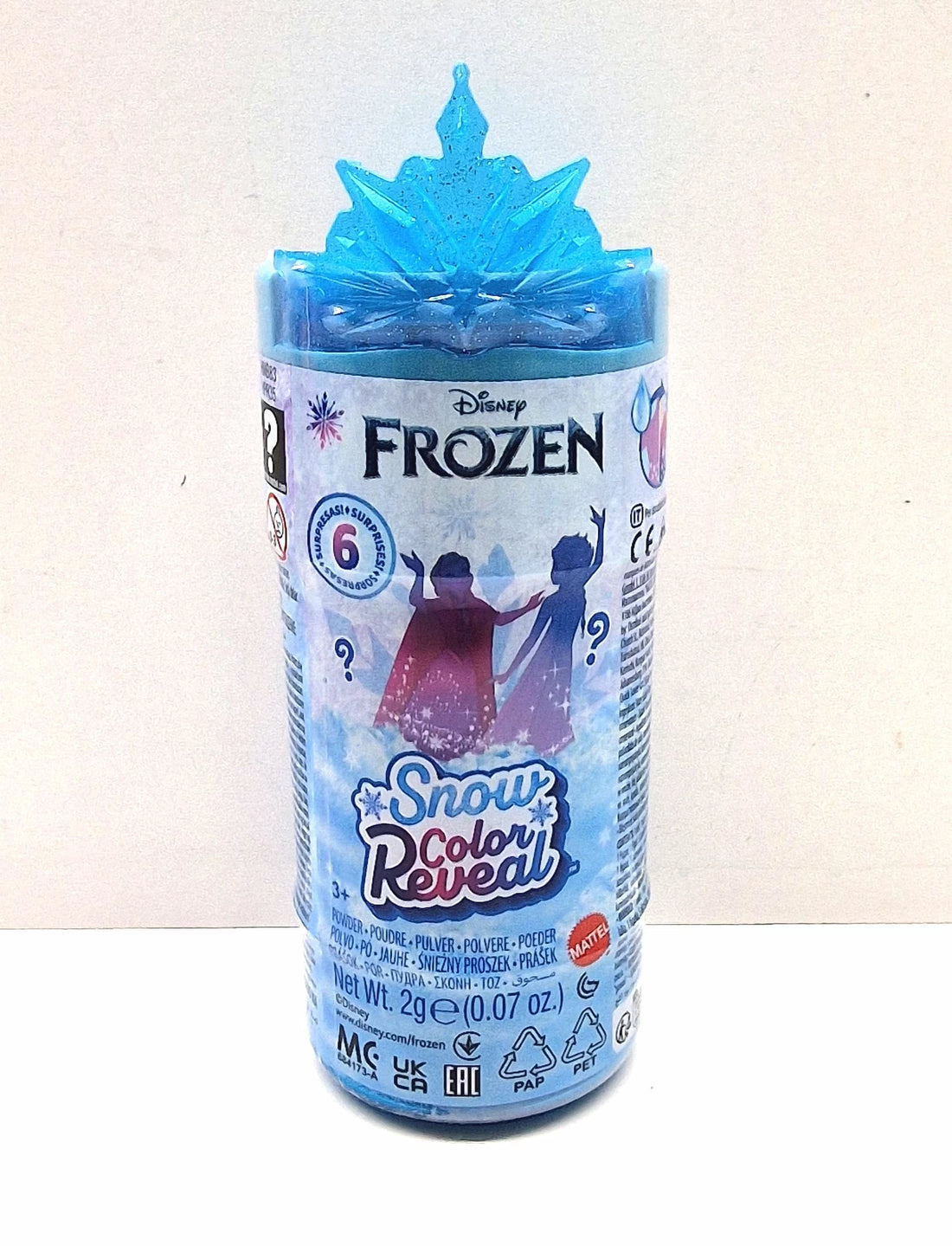 Frozen Snow Color Reveal