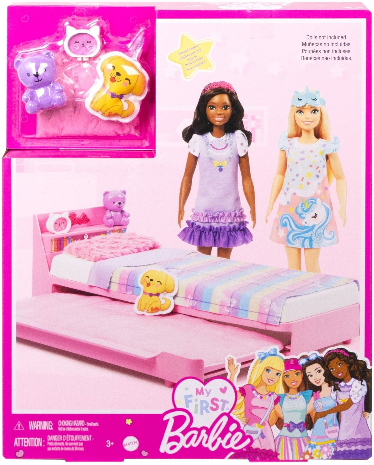 My First Barbie Bedtime Playset