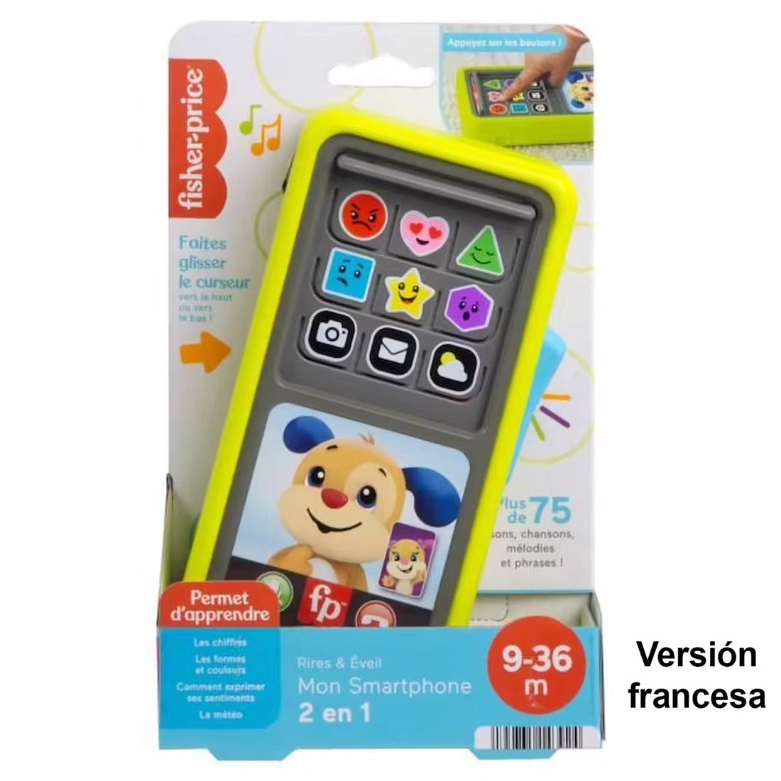 Baby to Toddler Learning Toy Phone with Lights and Music