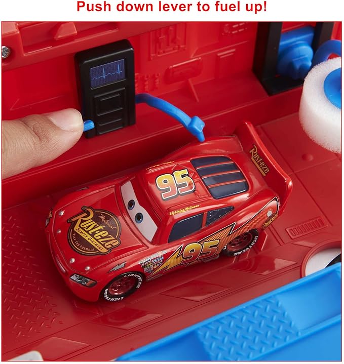 CARS GLOW RACERS TRANSFORMING MACK PLAYSET