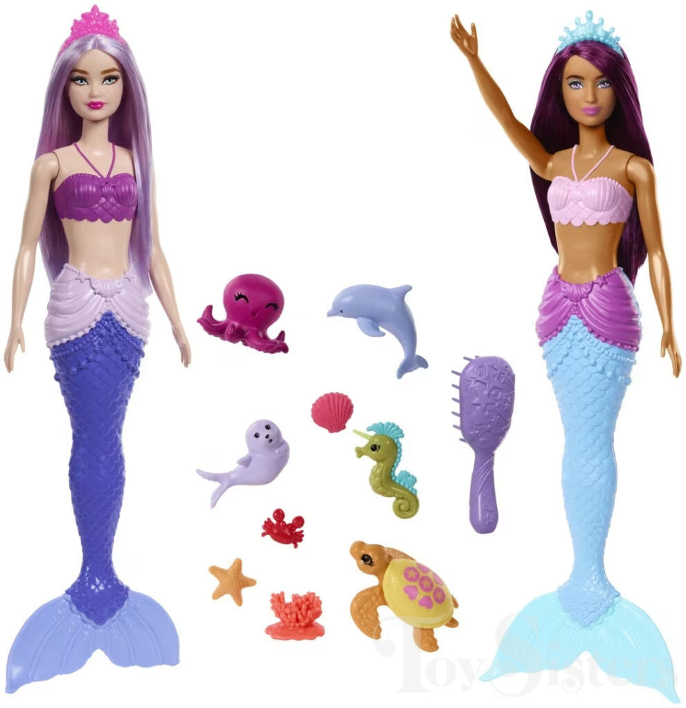 Barbie Mermaid Doll 2 Pack