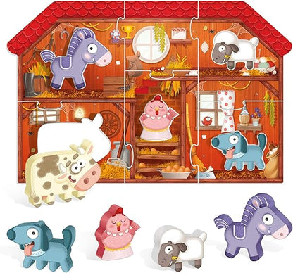 The Farm Montessori My First Puzzle