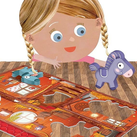 The Farm Montessori My First Puzzle