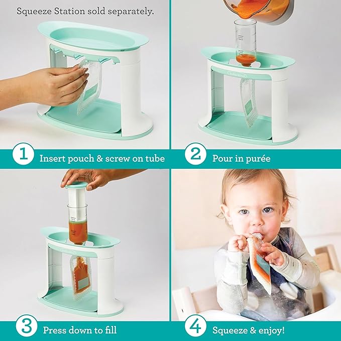 Infantino 25 -Pack Squeeze Pouches