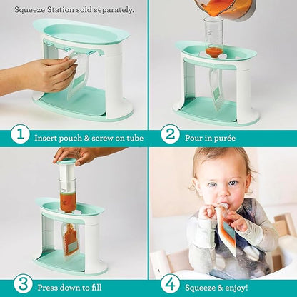Infantino 25 -Pack Squeeze Pouches