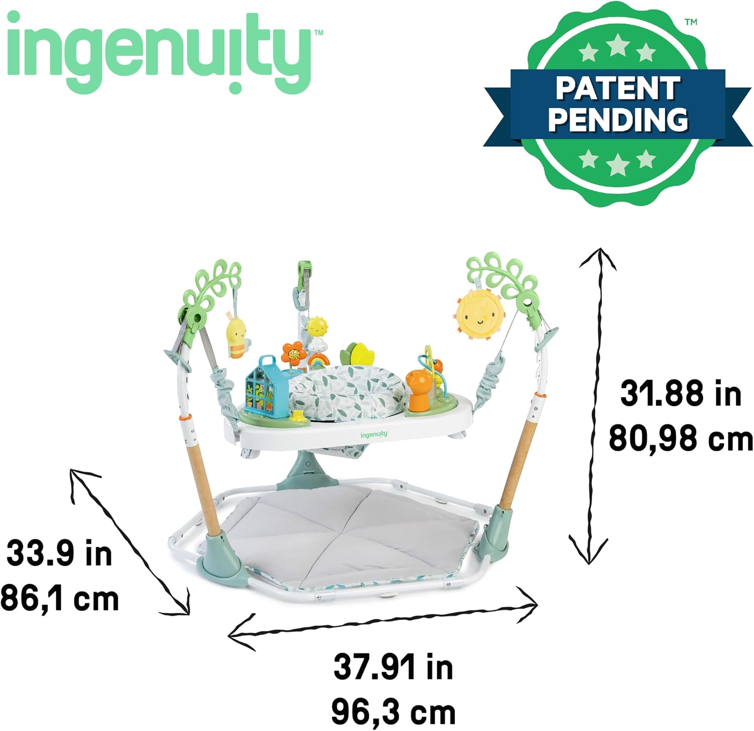 Ingenuity 6 in 1 Activity Center Chic Boutique