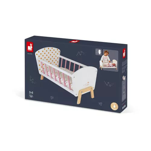 Janod Candy Chic Dolls Bed 3-6YRS