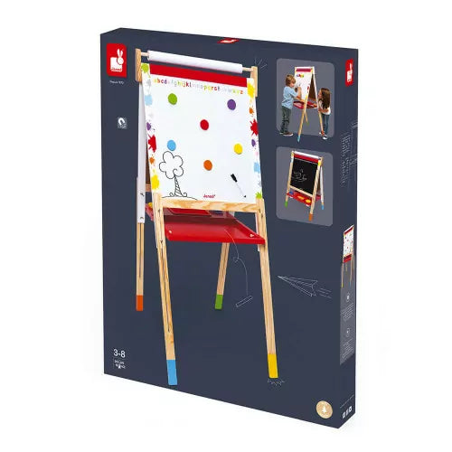 Janod Splash Adjustable Easel 3-8YRS