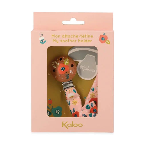 Kaloo Soother Holder Coquelicot