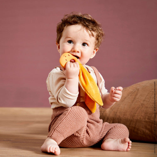 Kaloo Rabbit Teether Ochre