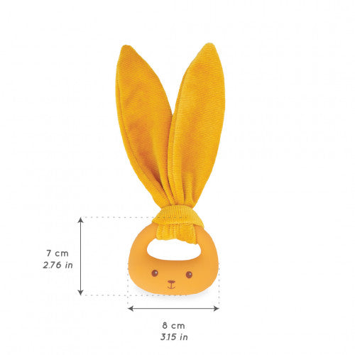 Kaloo Rabbit Teether Ochre