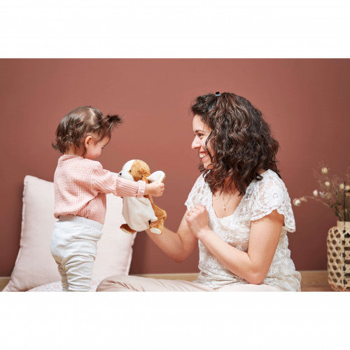 Kaloo Tiramisu Dog Puppet