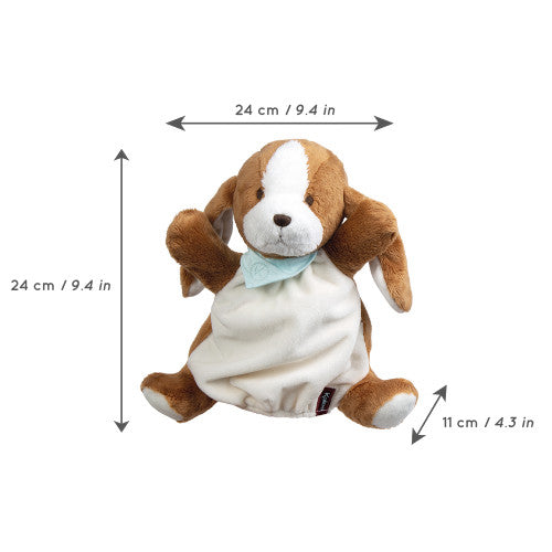Kaloo Tiramisu Dog Puppet
