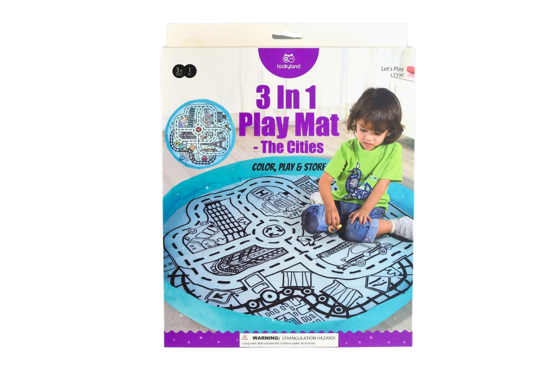 3 in 1 Play Mat-The Cities