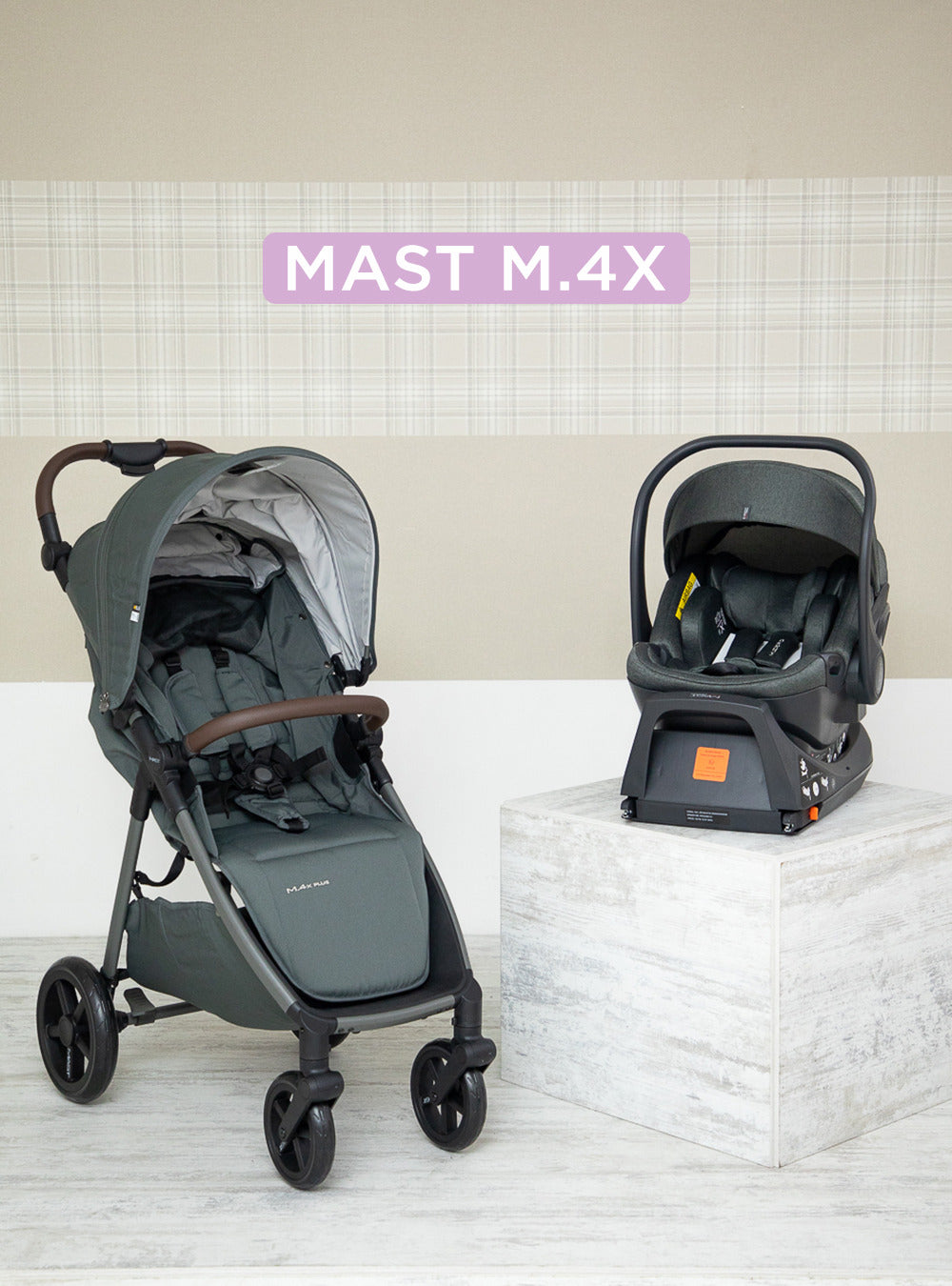 Travel System M4 MINI Green