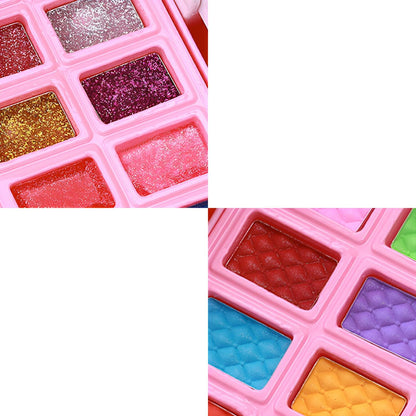 Plastic Vanity Set with Mirror and Storage Included