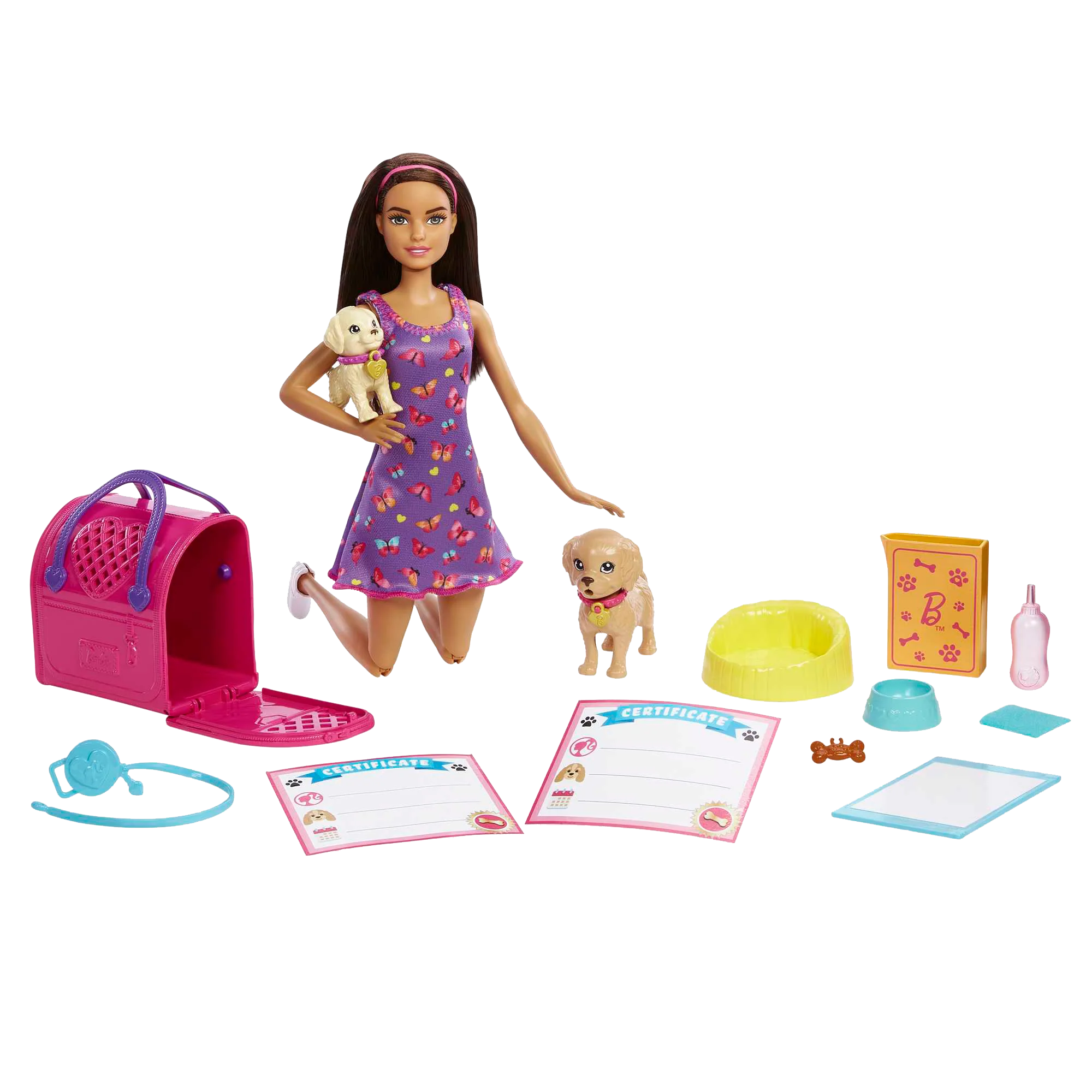 Barbie Adopt A Pup Playset