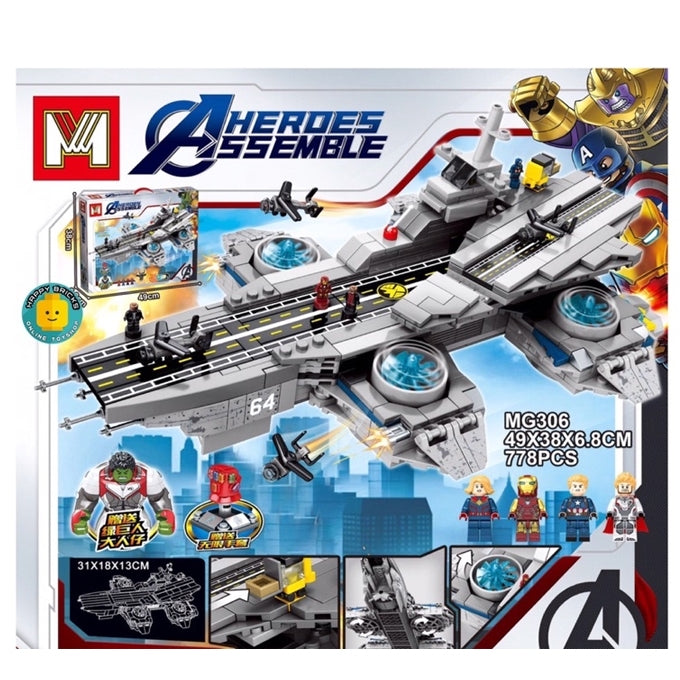 A Heroes Assemble Avengers Heli carrier