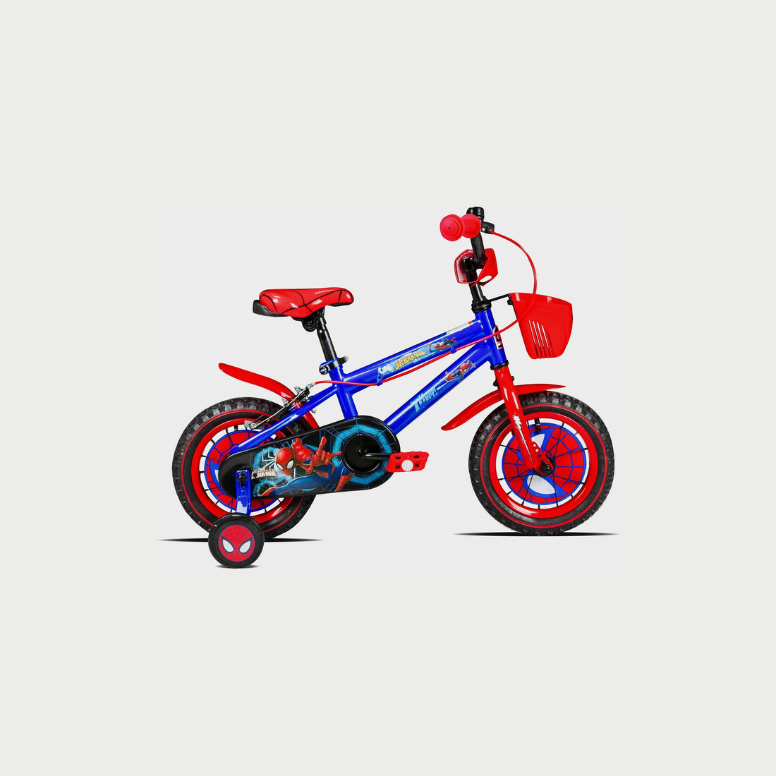 Spartan Marvel Spiderman Bicycle - 12&quot;