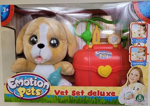 Emotion Pets Cry Pets Vet Set Deluxe Interactive Puppy Crying Real Tears