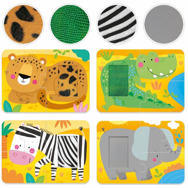 4 Tactile Puzzle Wild