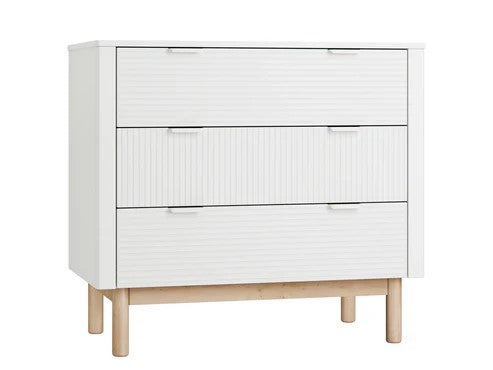 Miloo 3 Drawer Chest (Incl Legs)