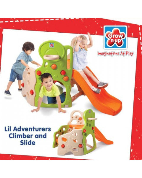 Lil Adventures Climber N Slide