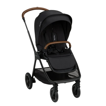 NUNA Stroller Triv Next Caviar with Pipa Urban ISOFIX Car Seat