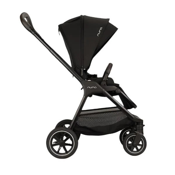 NUNA Stroller Triv Next Caviar with Pipa Urban ISOFIX Car Seat