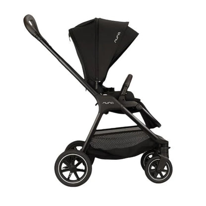 NUNA Stroller Triv Next Caviar with Pipa Urban ISOFIX Car Seat
