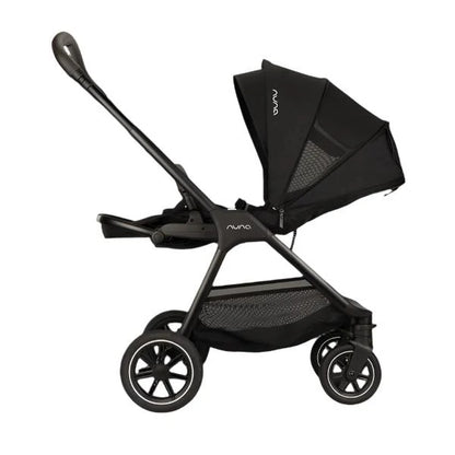 NUNA Stroller Triv Next Caviar with Pipa Urban ISOFIX Car Seat