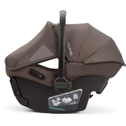 NUNA Mixx Next Stroller Chestnut with Pipa Urban ISOFIX Car Seat