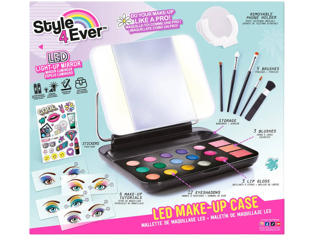 Style 4 Ever Led Make Up Case